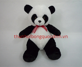 Plush panda bear