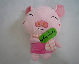 Plush pig