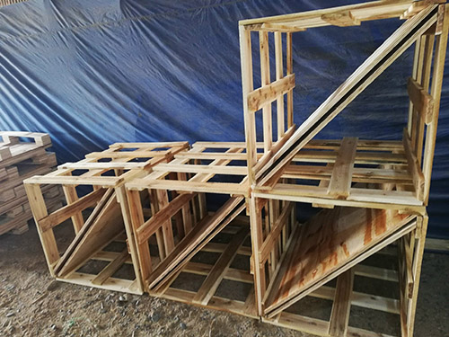 Wooden crate, wooden box