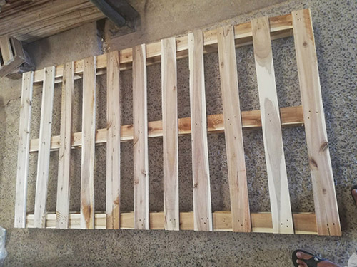 Wooden pallet
