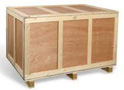 Wooden crate, wooden box
