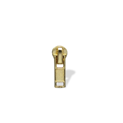 Metal zipper slider