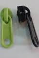 Plastic zipper slider