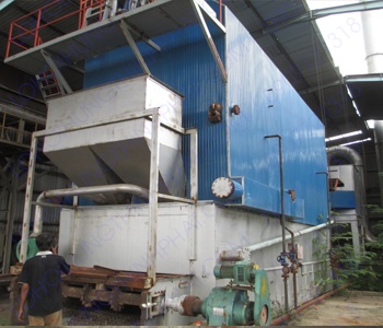 Chain grate boiler