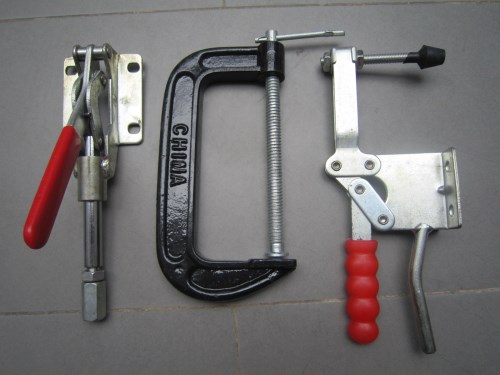 Clamp, C-clamp, toggle clamp
