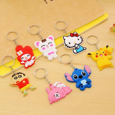 Rubber keychain