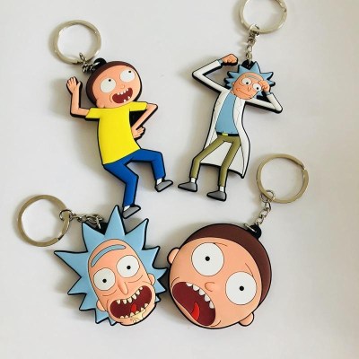 Rubber keychain