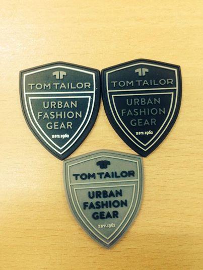 PVC and silicone label