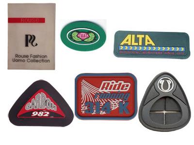 PVC and silicone label