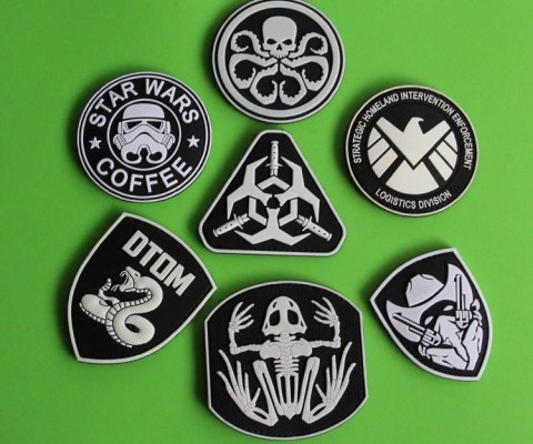 PVC and silicone label