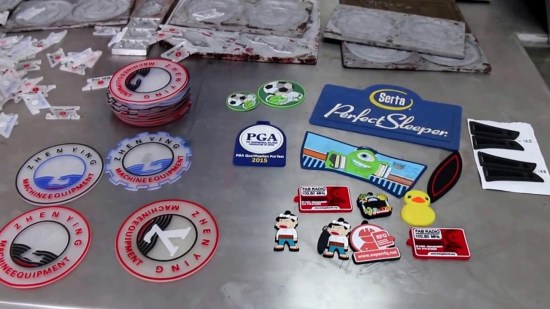 PVC and silicone label