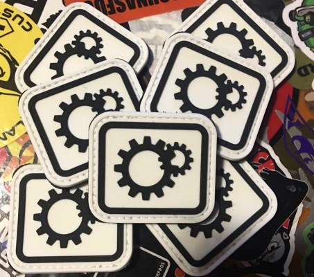PVC and silicone label