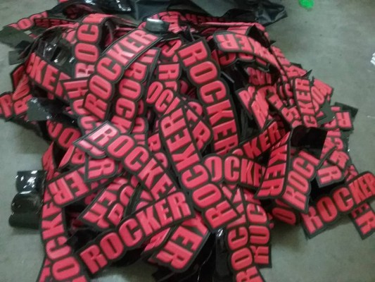 PVC and silicone label