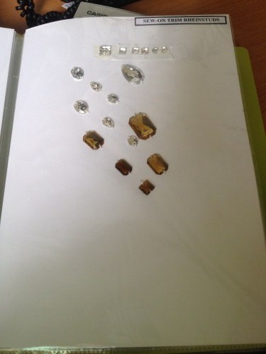Plastic buttons