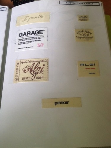 Garment label