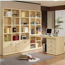 Wooden office cabinet