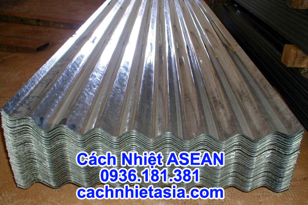 Thermal insulation iron sheet