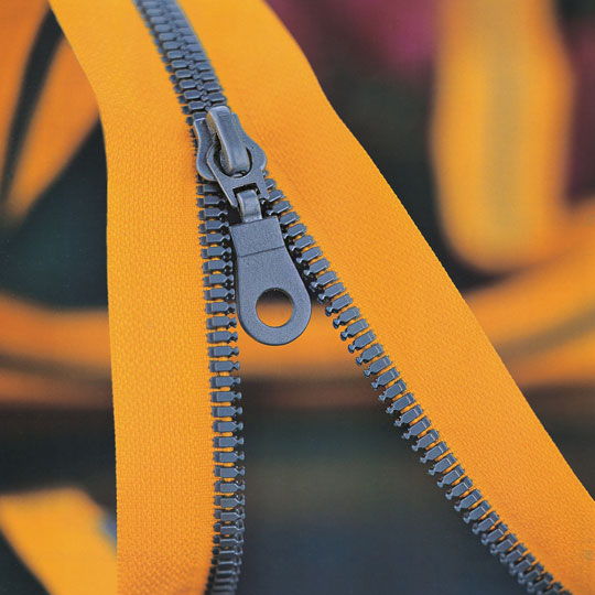 Nylon zippers
