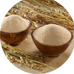 Bran rice