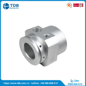 Aluminum Turning And White Anode Treatment
