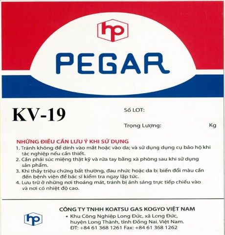 Pegar KV19 glue