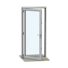 Aluminum glass door