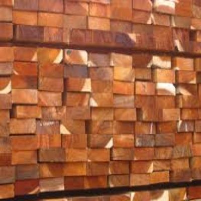 African mahogany sawn timber