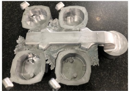 Part after casting