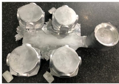 Part after casting