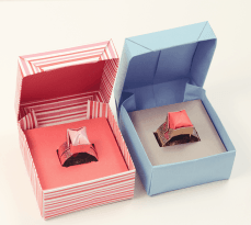 Paper box printing