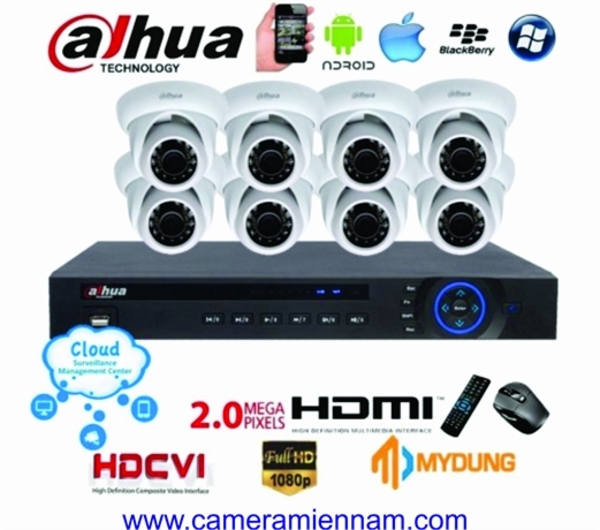 8-channel camera kit