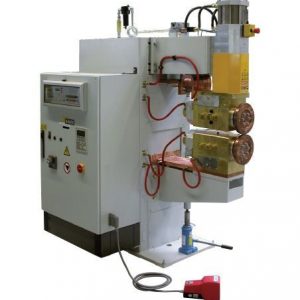 Roller seam welding machine
