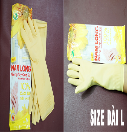 Rubber gloves