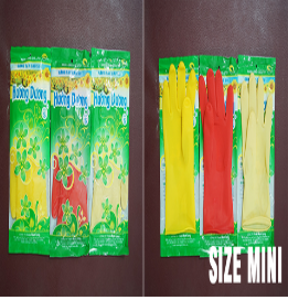 Rubber gloves