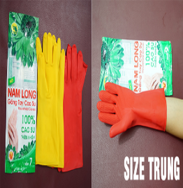 Rubber gloves