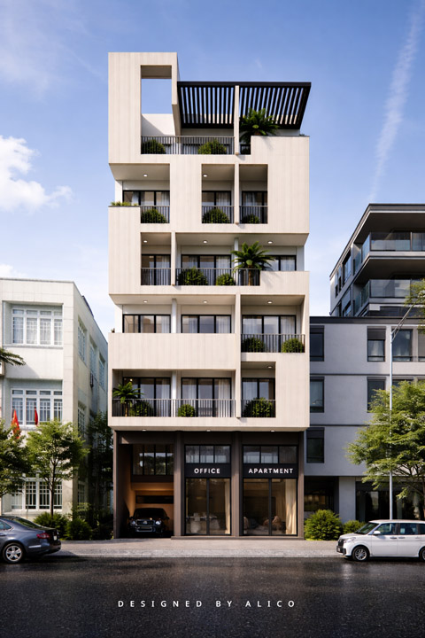 Zigzag-Style Apartment