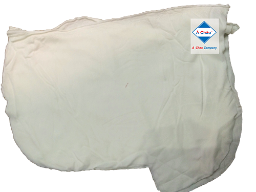 Small, white wiping cloth
