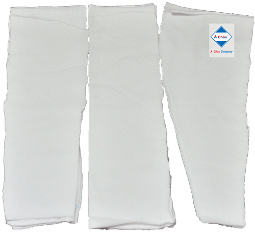 White wiping cloth in stack