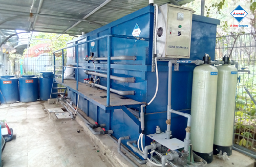 Wastewater treatment module