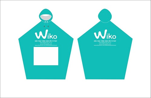 Raincoat printing