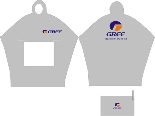 Raincoat printing