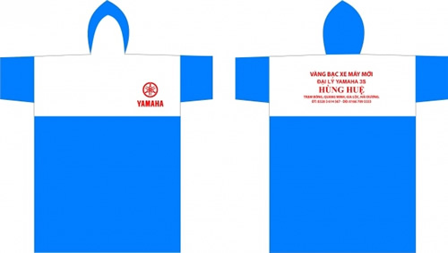 Advertising raincoat