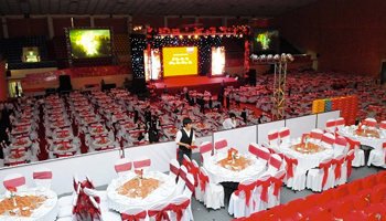 Year-end party organization