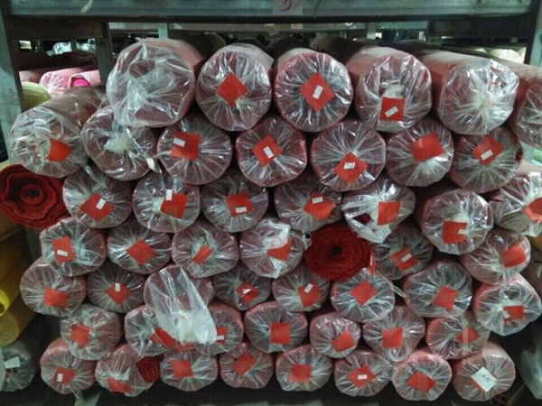 Canvas fabric warehouse