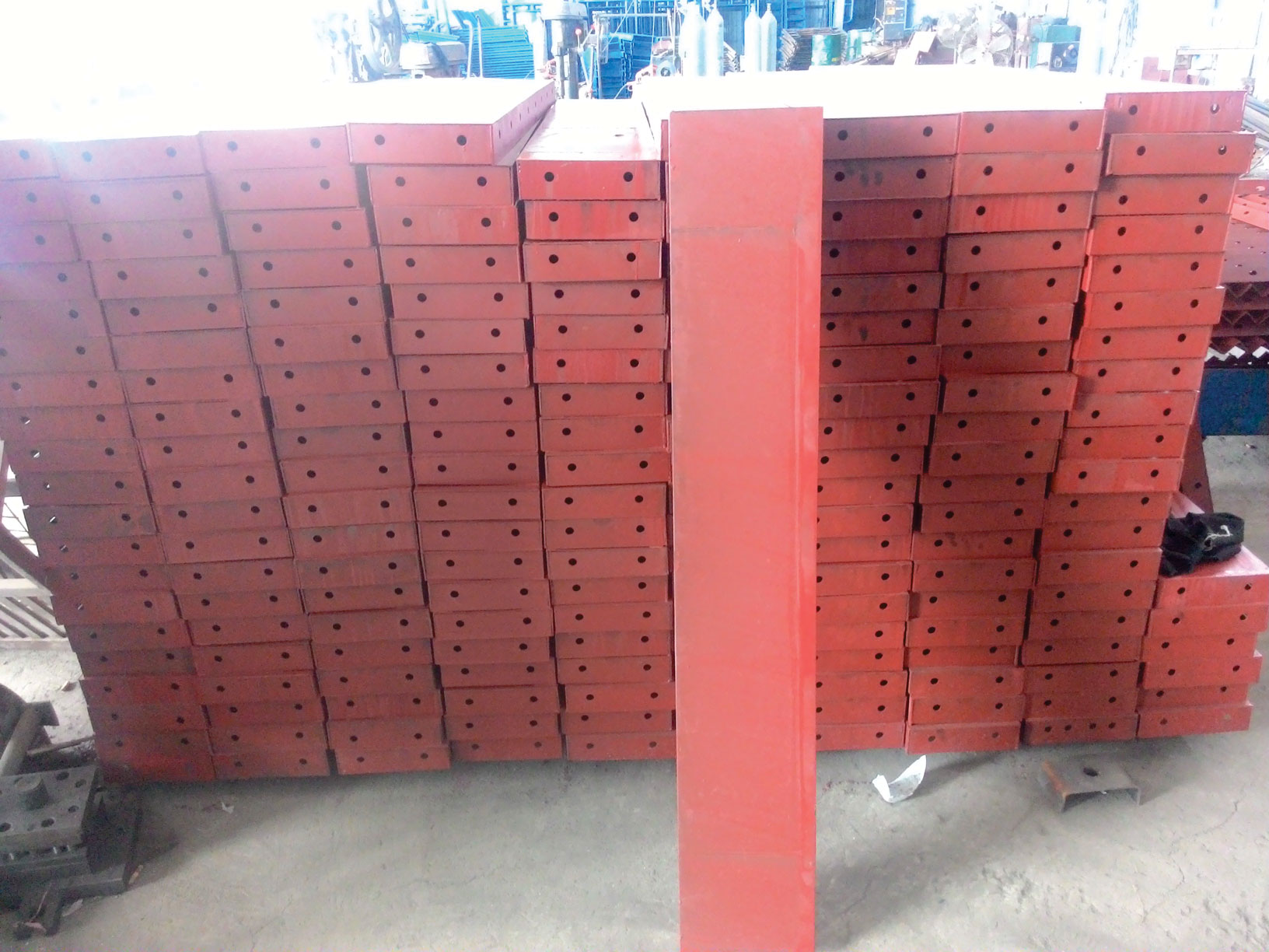 Steel formwork
