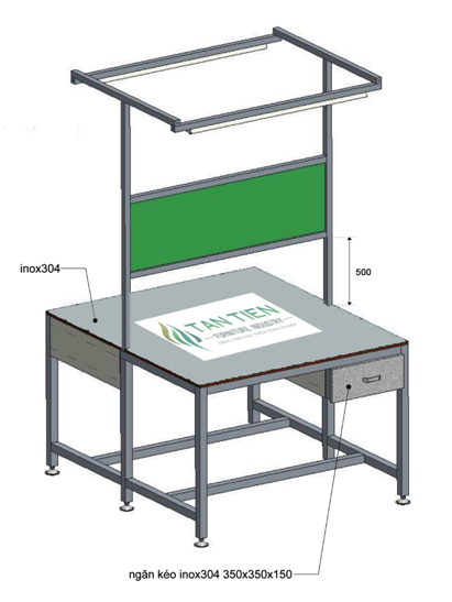 Garment checking tables