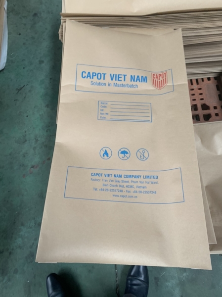 KP bag for plastic additives