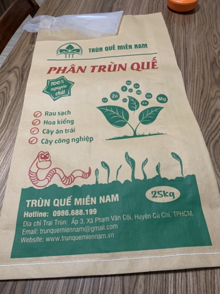 KP bag for Trun Que fertilizer