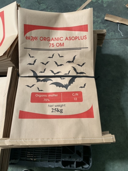 Bag with bat label