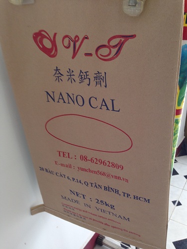 Bag for coating additives